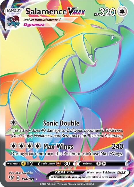 Salamence VMAX (Secret) — Near Mint (NM) — 67880056-3a2f-4d5e-90b8-807bf861e161