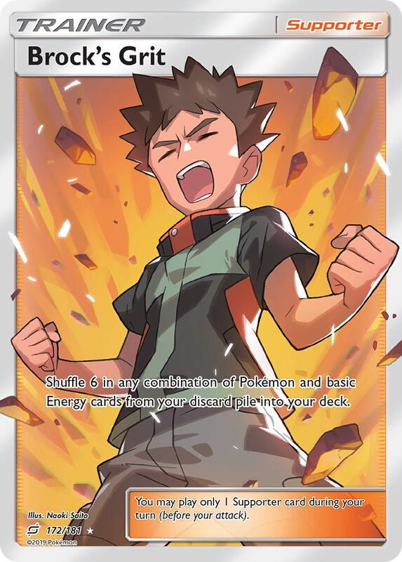Brock's Grit (Full Art) — Lightly Played (LP) — 368746e7-8487-47af-9851-154205b0ba88