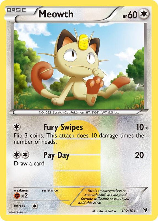 Meowth — Near Mint (NM) — 1eaba05b-d3e4-452d-b008-91bddb2a6a8f