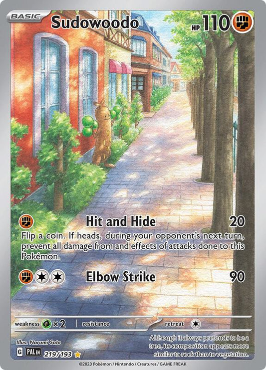 Sudowoodo - 219/193 — Near Mint (NM) — 50a20912-6673-41d6-b695-e386dd174b7e