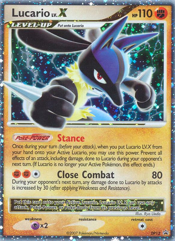 Lucario LV.X - DP12 — Heavily Played (HP) — 9217893c-6b40-4a95-850e-cefe4527b397
