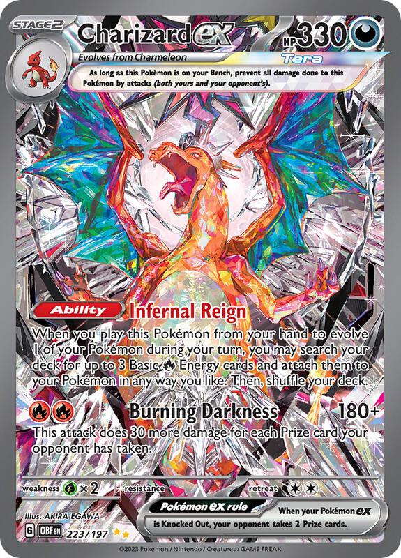 Charizard ex - 223/197 — Near Mint (NM) — adbc88a2-6e25-4d47-9913-e62597825d08