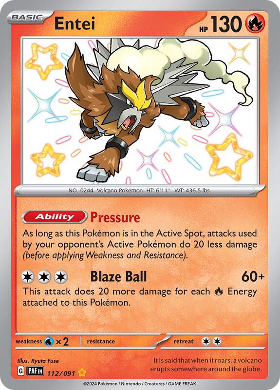 Entei — Moderately Played (MP) — dd1170fb-1ce4-486e-97b5-5d3ff2cb0dcb