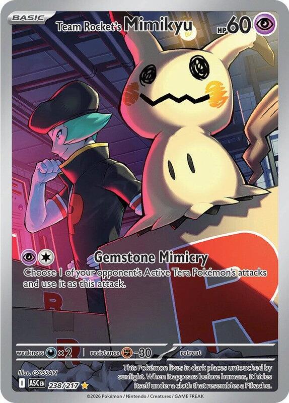 Team Rocket's Mimikyu - 238/217 — Near Mint (NM) — bbd4d770-e905-4338-87da-ade14375d769