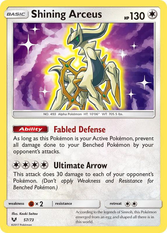 Shining Arceus — Lightly Played (LP) — 25598451-224a-47e4-864c-2f264aeb568a