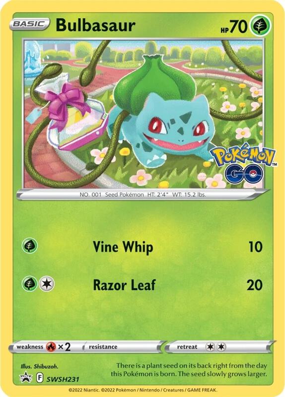 Bulbasaur - SWSH231 — Near Mint (NM) — eaadf886-556f-497b-93a7-9274741dd036
