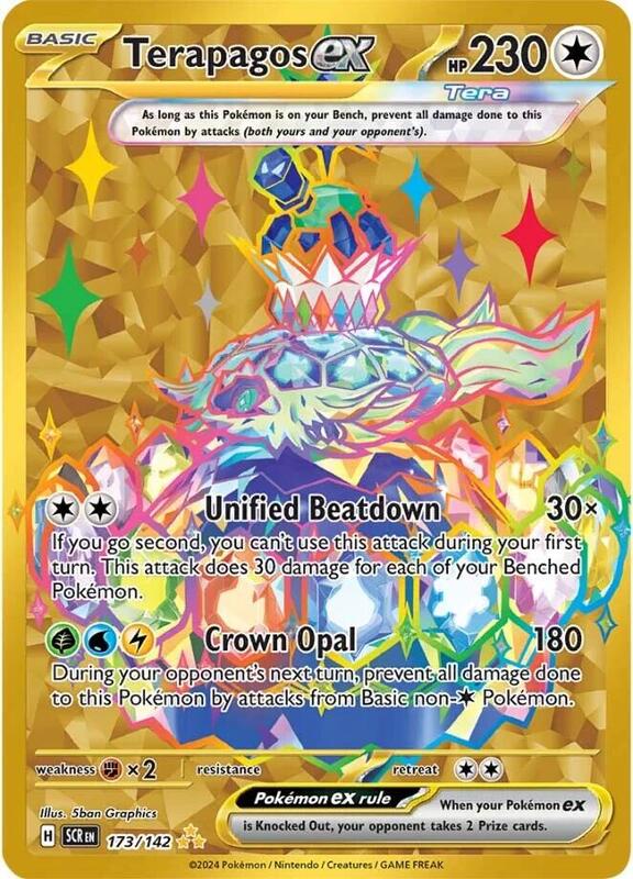 Terapagos ex - 173/142 — Moderately Played (MP) — d54f105f-86a9-446d-9d6a-e851f9577275