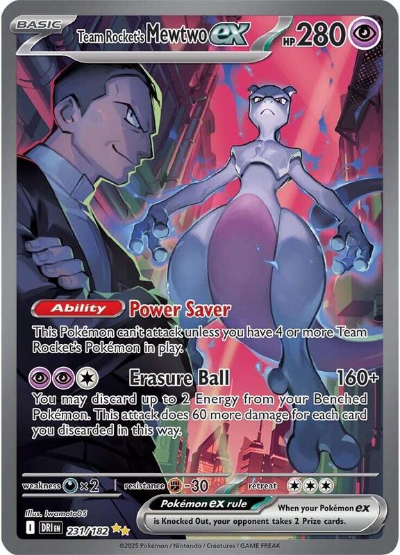 Team Rocket's Mewtwo ex - 231/182 — Near Mint (NM) — 395a8c20-deb9-4755-a42a-9c38b0610084