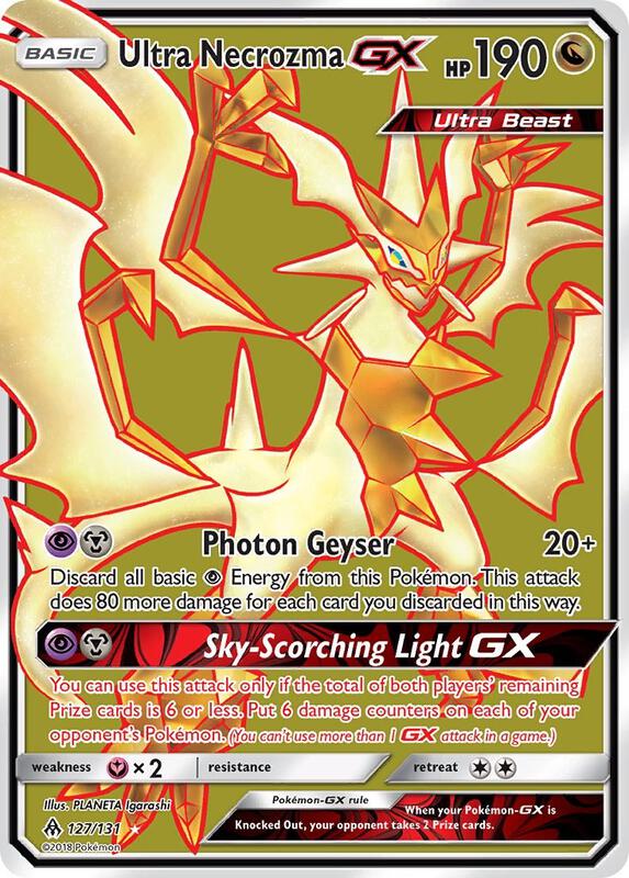 Ultra Necrozma GX (Full Art) — Moderately Played (MP) — 30bc5274-44a7-4fbb-b3cc-a395f4bf08a4