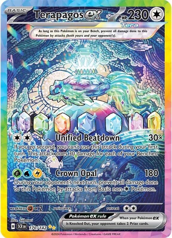 Terapagos ex - 170/142 — Near Mint (NM) — 50a20912-6673-41d6-b695-e386dd174b7e